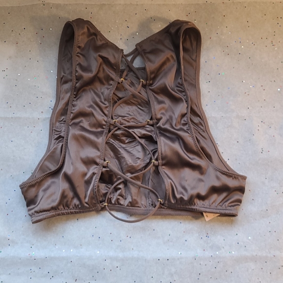 🥳LAST ONE (XS)🥳BUY 1 GET 1 FREE VICTORIA SECRET BROWN SATIN BRA - Picture 5 of 9